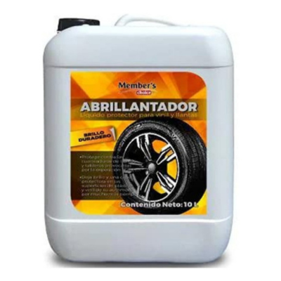 Protector y abrillantador de viniles y llantas 10l. GR-10